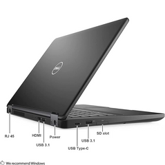 Dell Latitude 5480 Laptop 14-inch Business Notebook PC, Intel Core 6th Gen i5-6200U, 8GB DDR4 RAM, 256GB SSD, USB Type-C, RJ-45, HDMI, VGA, WiFi, BT Windows 10