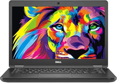 Dell Latitude 5480 Laptop 14-inch Business Notebook PC, Intel Core 6th Gen i5-6200U, 8GB DDR4 RAM, 256GB SSD, USB Type-C, RJ-45, HDMI, VGA, WiFi, BT Windows 10