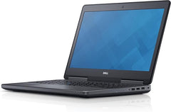 Dell Precision 7520- Intel Xeon E3-1245M v5 ( Quadcore - 8MB Cache ) With 2GB AMD Graphics WX 4130, 16GB Ram - 256GB SSD