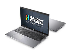 Dell Latitude 5520 – professional business laptop in silver with numeric keypad and Thunderbolt port