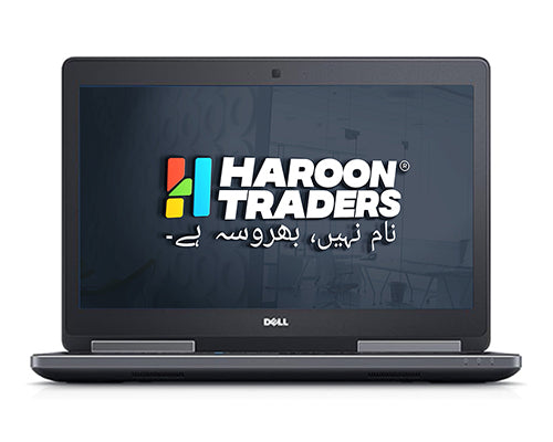 Dell Precision 7520- Intel Xeon E3-1545M v5 ( Quadcore Laptop - 8MB Cache ) With 2GB AMD Graphics WX 4130, 16GB RAM - 512GB SSD — Used USA Used in Pakistan