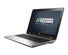 Laptop with Haroon Traders logo on a white background. HP ProBook 650 G2 Core i5 6th Gen Laptop Imported Fresh Condition Haroon Traders