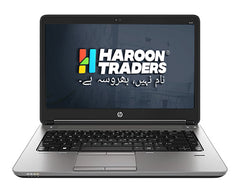 HP ProBook 640 G1 – 14-inch business laptop with Intel 4th‑Gen Core i5 (up to i7 variants), HD or HD+ anti-glare display, aluminum chassis, fingerprint reader, and enterprise features—ideal for professionals and students in Pakistan 
