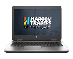 HP ProBook 640 G2 – 14‑inch business laptop with 6th‑Gen Intel Core i5/i7 (e.g. i5-6200U or i7-6600U), 8 GB DDR4 RAM, 256 GB SSD, ideal for office, study, and remote work in Pakistan 
