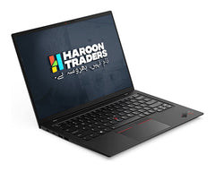 Black laptop with Fujitsu logo on a white background

Lenovo ThinkPad X1 Carbon Gen 8 Core i5 10th Gen Business Laptop 14-inch FHD Display Haroon Traders